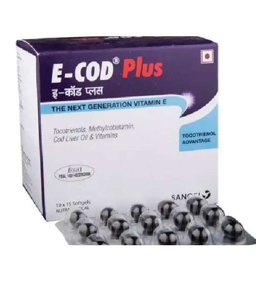 E-Cod Plus Soft Gelatin Capsule